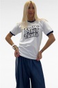 t-shirt con stampa tu mi piaci